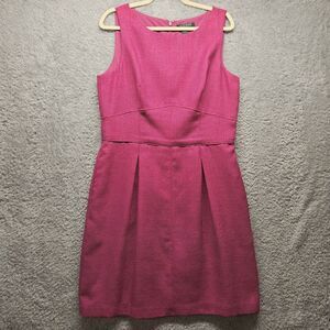 Lauren Ralph Lauren Pink Magenta Dress Sheath Womens Size 14